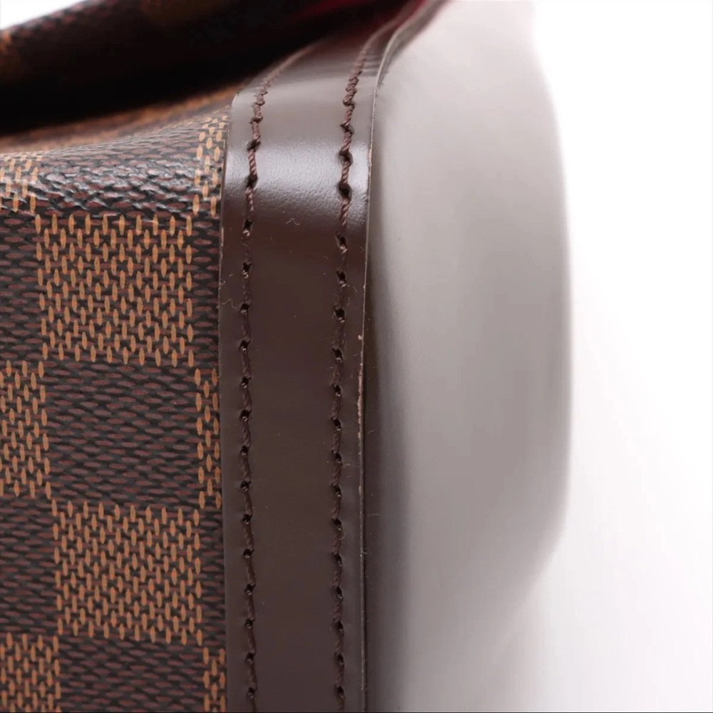 ‼️RARE❤️Louis Vuitton Damier Ebene shoulder bag studded LV handbag LV trunk bag - Picture 13 of 17